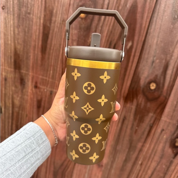 Stanley Gold and Brown Designer Tumbler - Picture 2 of 4